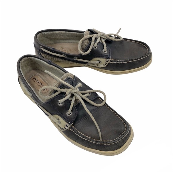 Sperry Top-Sider Women's Songfish Boat Shoes Leather Dark Brown Size 7M 9812587 - Picture 13 of 13